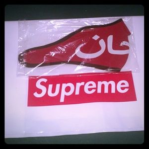 Supreme Arabic Logo Neoprene Facemask